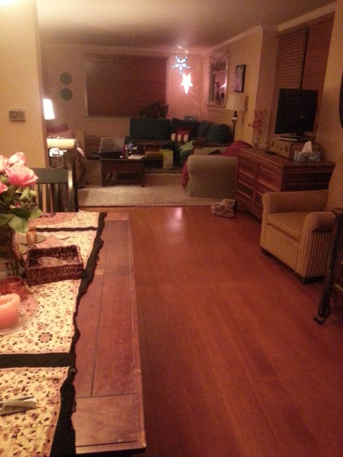 This old house: living room - view from dining room