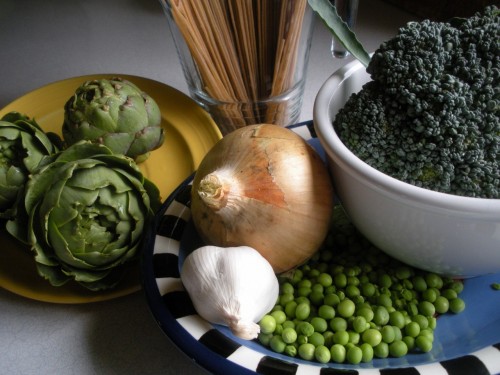 Making the Most of Seasonal Eating: Garden pasta ingredients Making the Most of Seasonal Eating: Garden pasta ingredients
