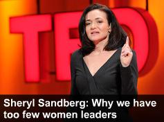 Sheryl Sandberg at TED Women: Keep Your Foot On The Gas Pedal and Stay In The Game