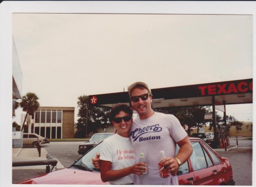 My skilly self with Gene in Florida