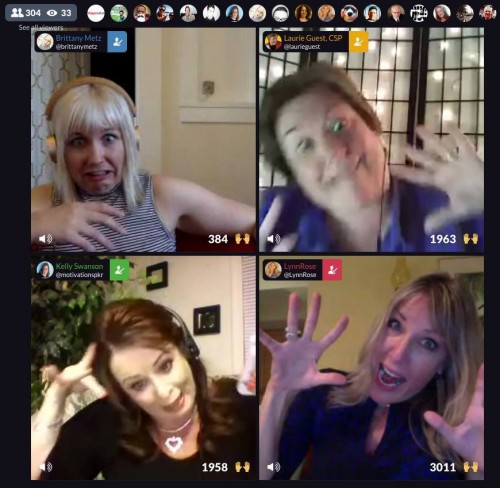 Come join us at The Virtual Laugh Bar - where the comedy is served up clean and neat - shaken not stirred - and nobody has to drink alone. Sundays 7pm EST on Blab.
