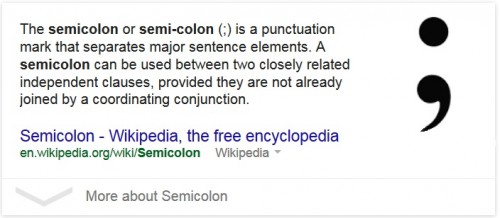 What Does a Blog Editor Do? Reasearch semicolon use